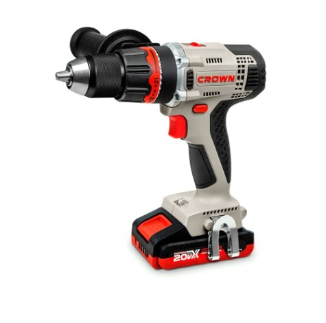 Дрель-шуруповерт аккумуляторная Crown CT21076HMX-2 BMC Дрель-шуруповерт аккумуляторная Crown CT21076HMX-2 BMC