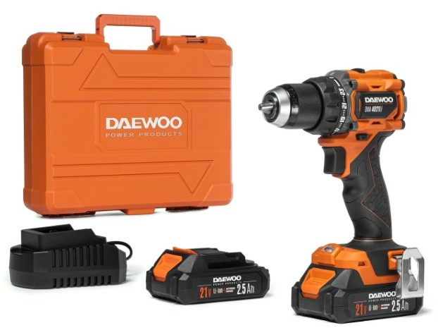 Дрель-шуруповерт аккумуляторная DAEWOO DAA 4021Li SET