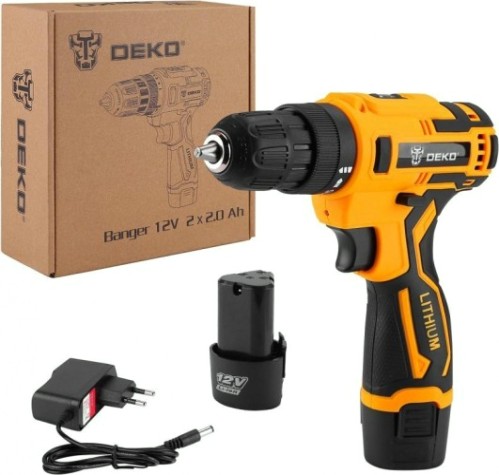Дрель-шуруповерт аккумуляторная DEKO Banger 12V (063-4169) [063-4169]