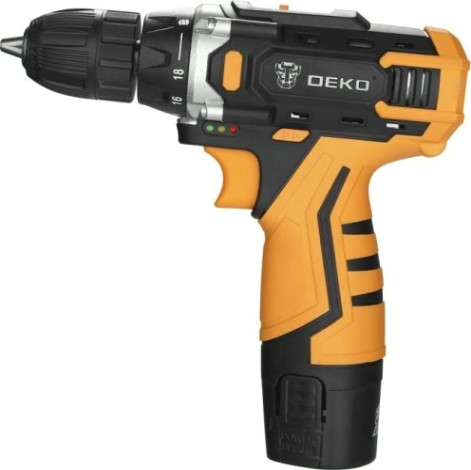 Дрель-шуруповерт аккумуляторная DEKO Banger 12V SET 3 (063-4130) [063-4130]