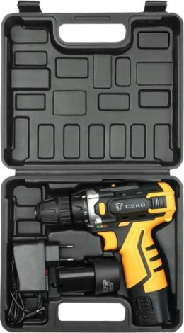 Дрель-шуруповерт аккумуляторная DEKO Banger 12V SET 3 (063-4130) [063-4130]