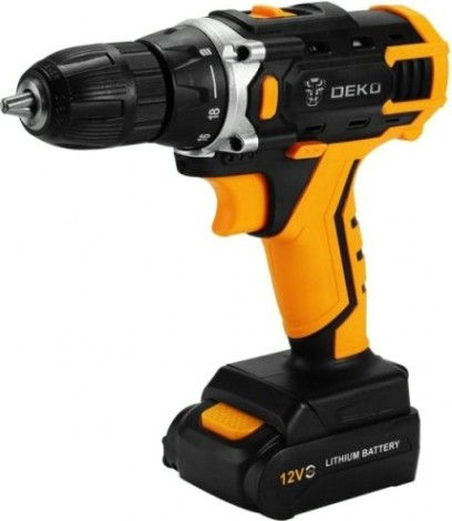Дрель-шуруповерт аккумуляторная DEKO DKCD12FU-Li Advanced (063-4131) [063-4131]