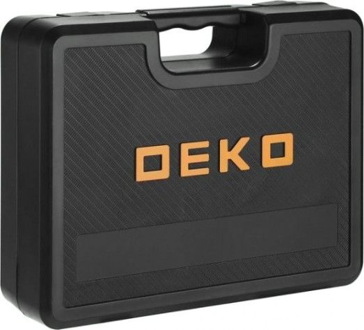 Дрель-шуруповерт аккумуляторная DEKO GCD12DU SET4 ударная в кейсе + оснастка 13 шт. [063-4038]