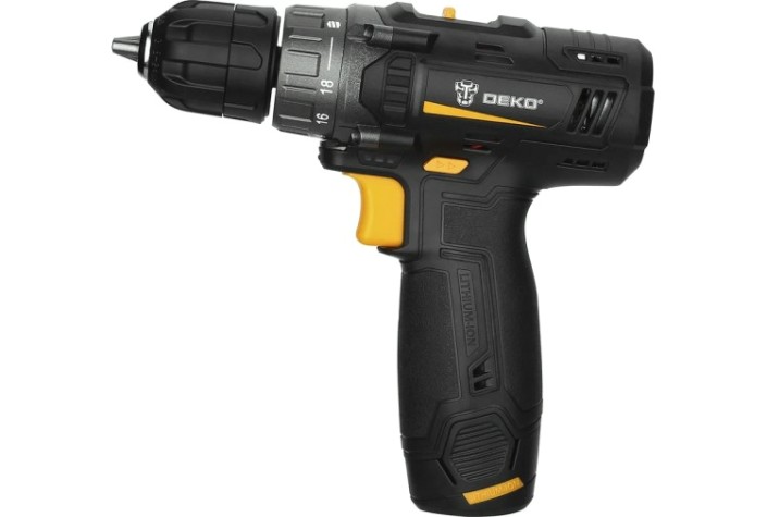 Дрель-шуруповерт аккумуляторная DEKO GCD12DU3 (063-4096) [063-4096]