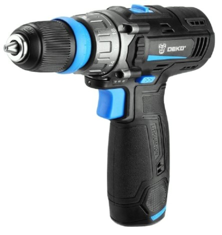 Дрель-шуруповерт аккумуляторная DEKO GCD12DU3 Li-Ion (063-4114) [063-4114]