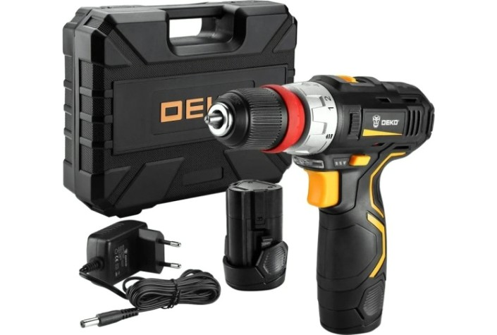 Дрель-шуруповерт аккумуляторная DEKO GCD12DU3 Li-Ion (063-4115) [063-4115]