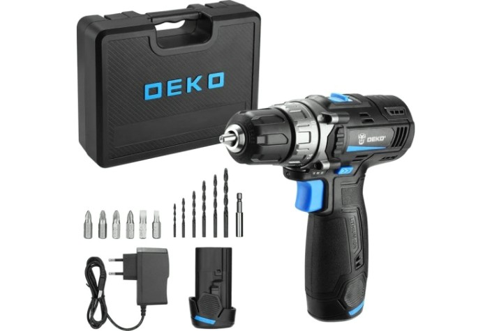 Дрель-шуруповерт аккумуляторная DEKO GCD12DU3 SET3 (063-4097) [063-4097]