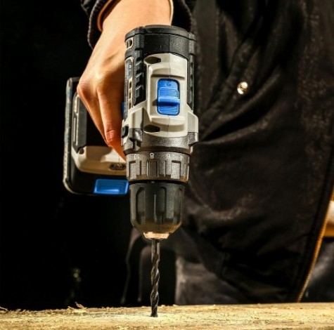 Дрель-шуруповерт аккумуляторная DEKO Sharker 20V 1*3.0Ah бесщеточная [063-4037]