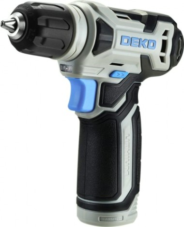 Дрель-шуруповерт аккумуляторная DEKO ZKCD80FU-Li SET 3, 1х2.0Ah [063-4128]