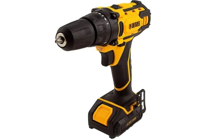 Дрель-шуруповерт аккумуляторная Denzel CDL-12-01CB, Li-Ion [26104]