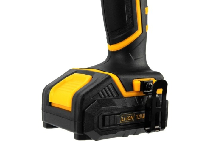 Дрель-шуруповерт аккумуляторная Denzel CDL-12-02BM, Li-Ion [26105]