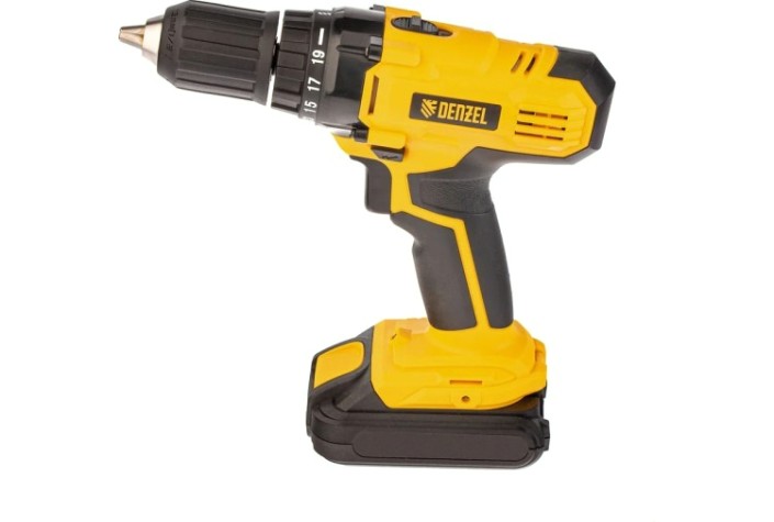 Дрель-шуруповерт аккумуляторная Denzel CDL-IB-18-02 [26113]