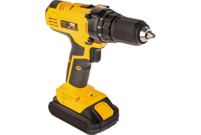 Дрель-шуруповерт аккумуляторная Denzel CDL-IB-18-02 [26113]