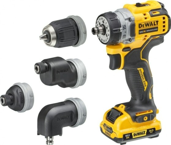 Дрель-шуруповерт аккумуляторная DeWALT DCD 703 L2T бесщеточная [DCD703L2T-QW]