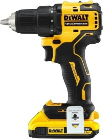 Дрель-шуруповерт аккумуляторная DeWALT DCD 708 D2T бесщеточная [DCD708D2T-QW]