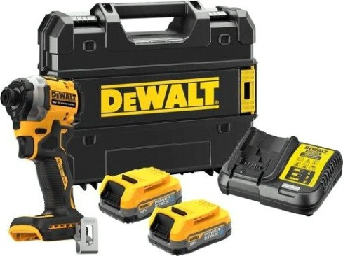 Дрель-шуруповерт аккумуляторная DeWALT DCF 850 E2T ударный, бесщеточный