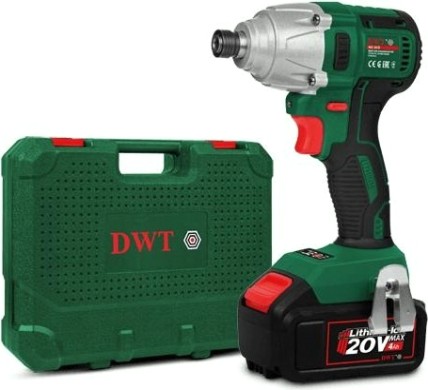 Дрель-шуруповерт аккумуляторная DWT ASS-20 D-2 BMC ударный [5.2.53]