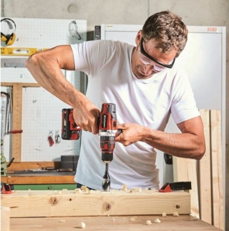 Дрель-шуруповерт аккумуляторная EINHELL PXC TE-CD 18/48 Li-I без АКБ и ЗУ ударная [4513926]