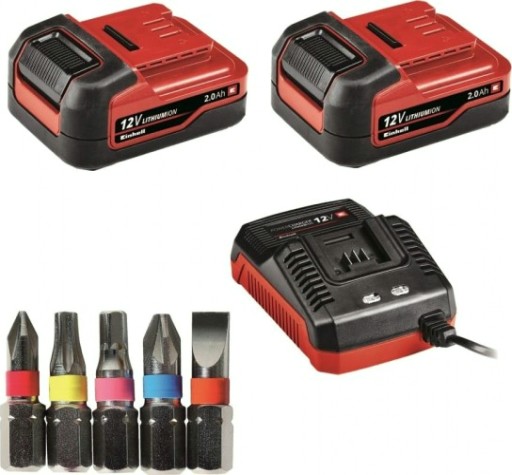 Дрель-шуруповерт аккумуляторная EINHELL TE-CD 12/1 Li (2x2,0Ah) [4513594]