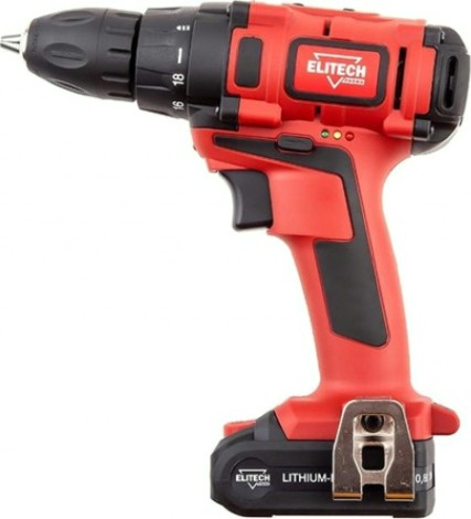 Дрель-шуруповерт аккумуляторная ELITECH ДА 10.8СЛК2 [185388]