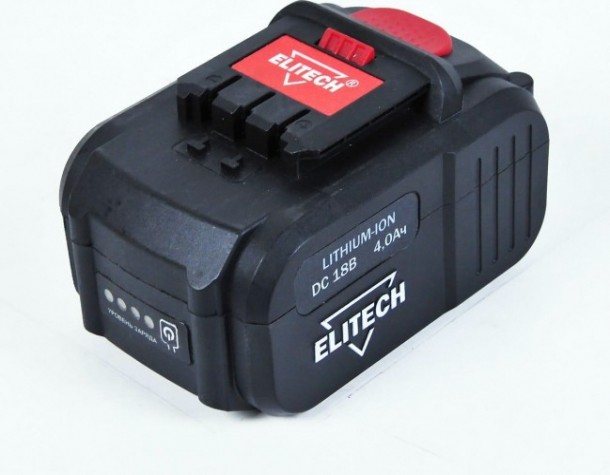 Дрель-шуруповерт аккумуляторная ELITECH ДА 18БЛ2 [198043]
