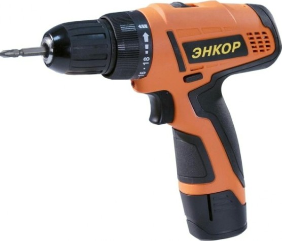 Дрель-шуруповерт аккумуляторная ЭНКОР ДША-2 12ЭР/10Л [50021]
