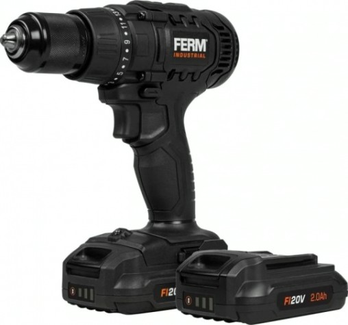 Дрель-шуруповерт аккумуляторная FERM CDM1147P