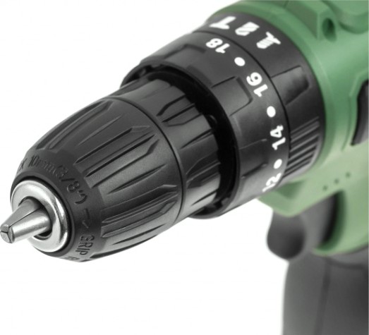 Дрель-шуруповерт аккумуляторная Hammer ACD16CH 2x2Ah Li-ion 30Hм, кейс [216-023]