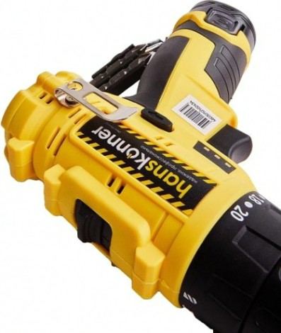 Дрель-шуруповерт аккумуляторная HANSKONNER HCD1230R Дрель-шуруповерт аккумуляторная HANSKONNER HCD1230R