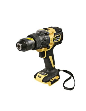 Дрель-шуруповерт аккумуляторная HANSKONNER HCD18165BL б/щ удар PLATINUM, 18B, 1BatterySystem, 165Hм,13мм