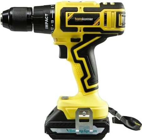 Дрель-шуруповерт аккумуляторная HANSKONNER HCD1855RI ударная Дрель-шуруповерт аккумуляторная HANSKONNER HCD1855RI ударная
