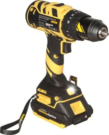 Дрель-шуруповерт аккумуляторная HANSKONNER HCD1865I Дрель-шуруповерт аккумуляторная HANSKONNER HCD1865I