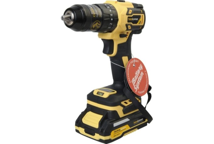 Дрель-шуруповерт аккумуляторная HANSKONNER HCD2065PRO Дрель-шуруповерт аккумуляторная HANSKONNER HCD2065PRO