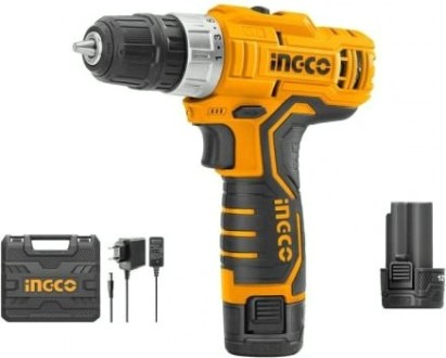 Дрель-шуруповерт аккумуляторная INGCO CDLI12325