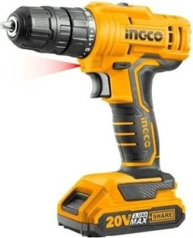 Дрель-шуруповерт аккумуляторная INGCO CDLI20012