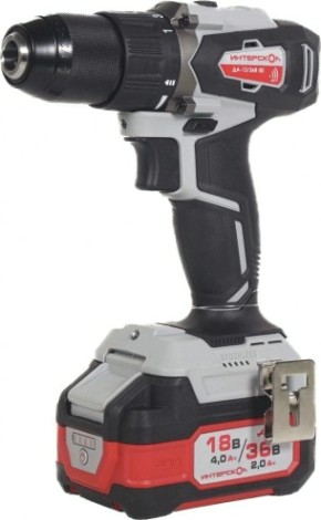 Дрель-шуруповерт аккумуляторная ИНТЕРСКОЛ ДА-13/36В 50 [851.2.2.70]