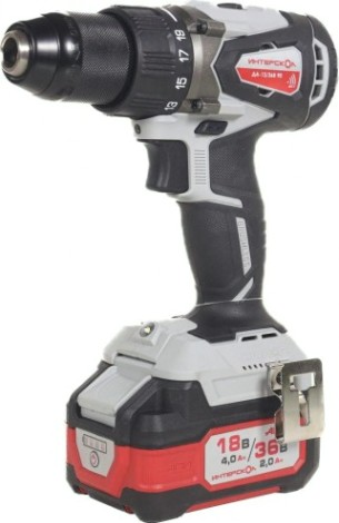 Дрель-шуруповерт аккумуляторная ИНТЕРСКОЛ ДА-13/36В 90 [861.2.2.70]