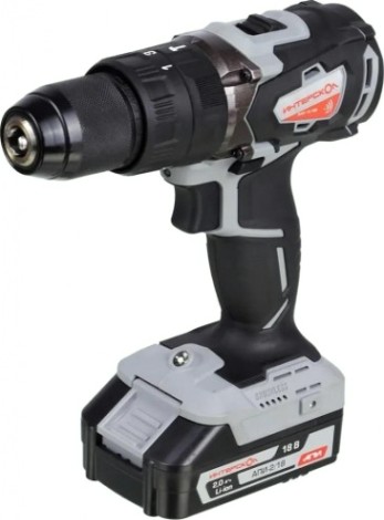 Дрель-шуруповерт аккумуляторная ИНТЕРСКОЛ ДАУ-13/18 В ударная (2х2.0 Ач) [574.2.2.70]