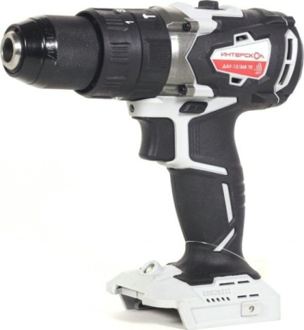 Дрель-шуруповерт аккумуляторная ИНТЕРСКОЛ ДАУ-13/36В 70 ударная без АКБ и ЗУ [813.0.0.70]