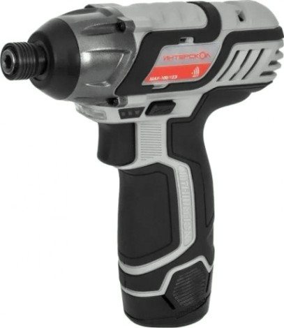 Дрель-шуруповерт аккумуляторная ИНТЕРСКОЛ ШАУ-100/12Э ударный [808.2.2.70]