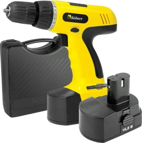 Дрель-шуруповерт аккумуляторная Kolner KCD 16,8С [кн16,8сн]