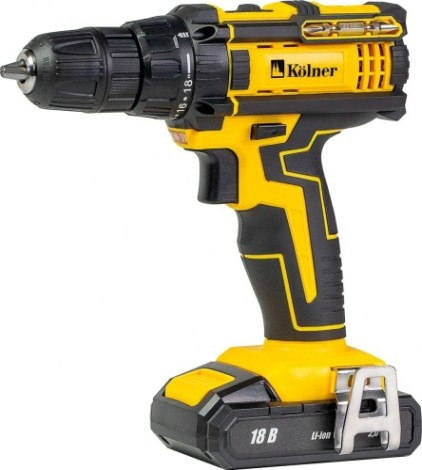 Дрель-шуруповерт аккумуляторная Kolner KCD 18/2L [кн18-2л]