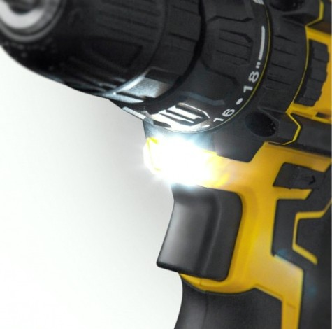 Дрель-шуруповерт аккумуляторная Kolner KCD 18/2LС [кн18-2лц]