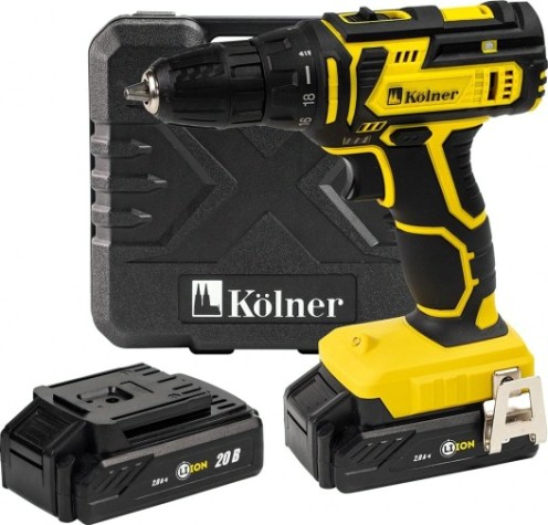 Дрель-шуруповерт аккумуляторная Kolner KCD 20-2LC [кн20-2лц]