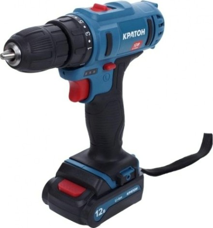 Дрель-шуруповерт аккумуляторная КРАТОН CD-12-Li-1,5 [3 11 01 054]