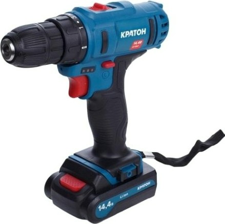 Дрель-шуруповерт аккумуляторная КРАТОН CD-14,4-Li-1,5 [3 11 01 055]