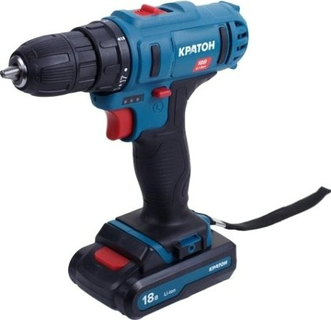 Дрель-шуруповерт аккумуляторная КРАТОН CD-18-Li-2,0 [3 11 01 057]