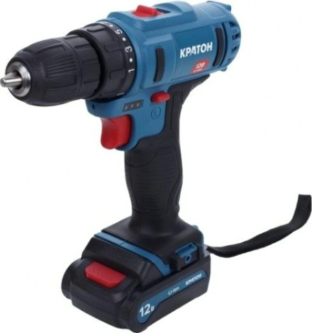 Дрель-шуруповерт аккумуляторная КРАТОН CDB-12-Li-1,5 [3 11 01 058]