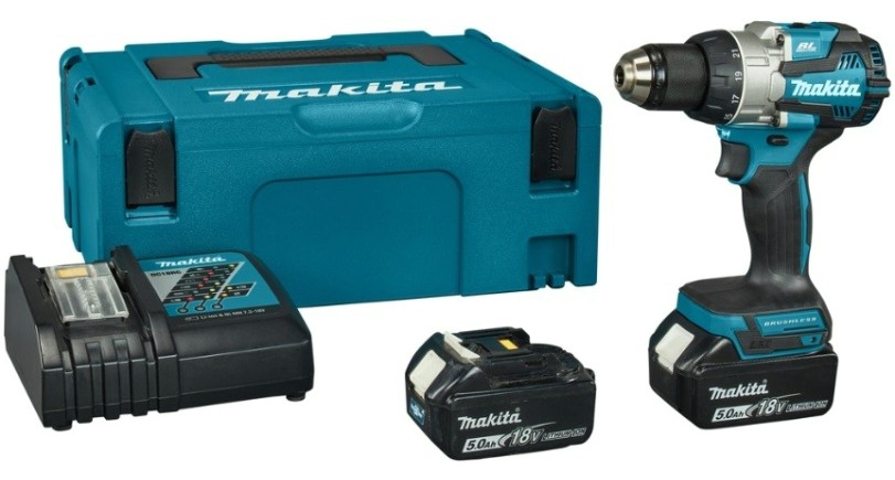 Дрель-шуруповерт аккумуляторная MAKITA DDF489RTJ