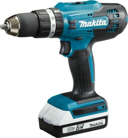 Дрель-шуруповерт аккумуляторная MAKITA HP 488 DWAE [HP488DWAE]